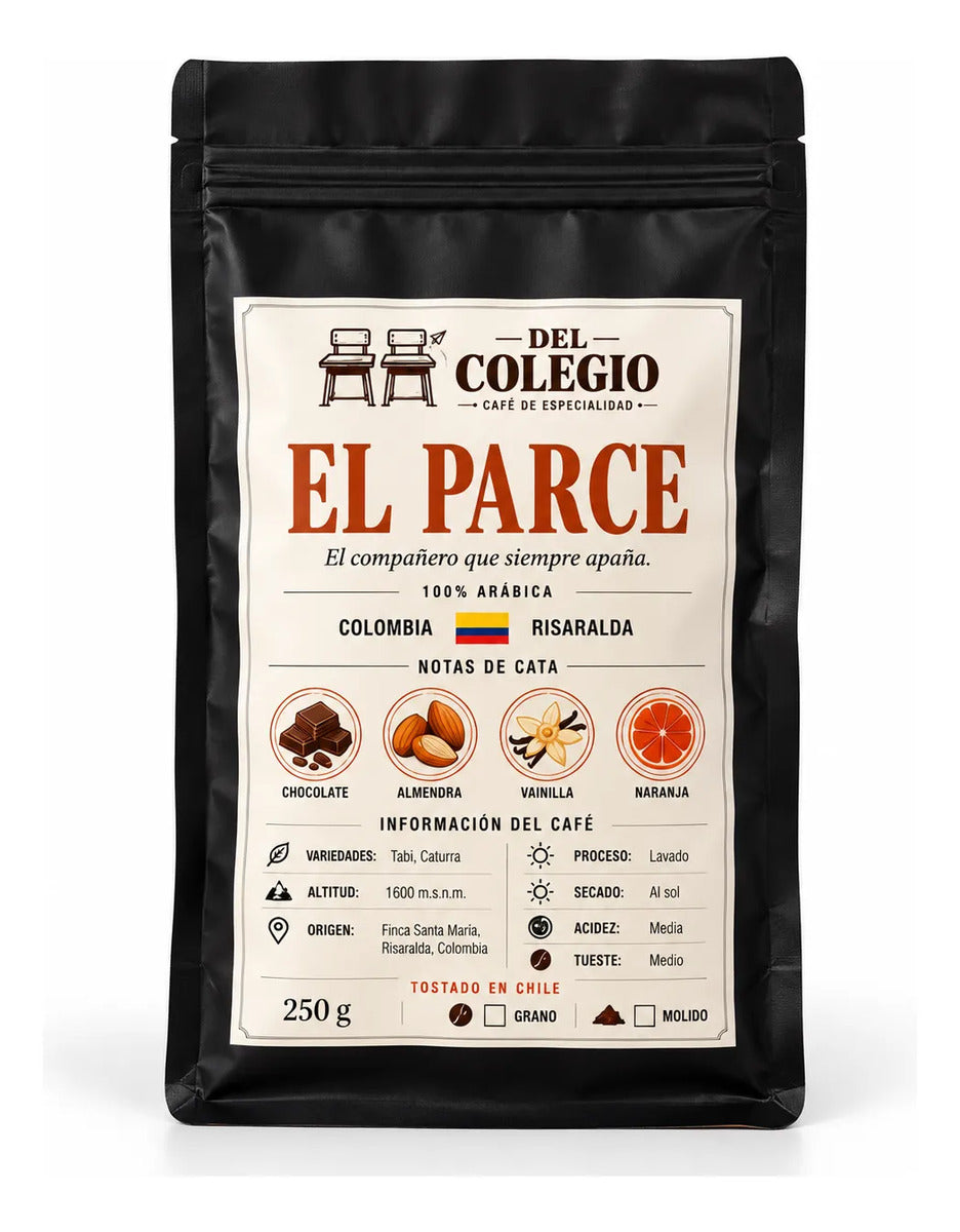 El Parce café de especialidad Colombia 250 g - foto real 1