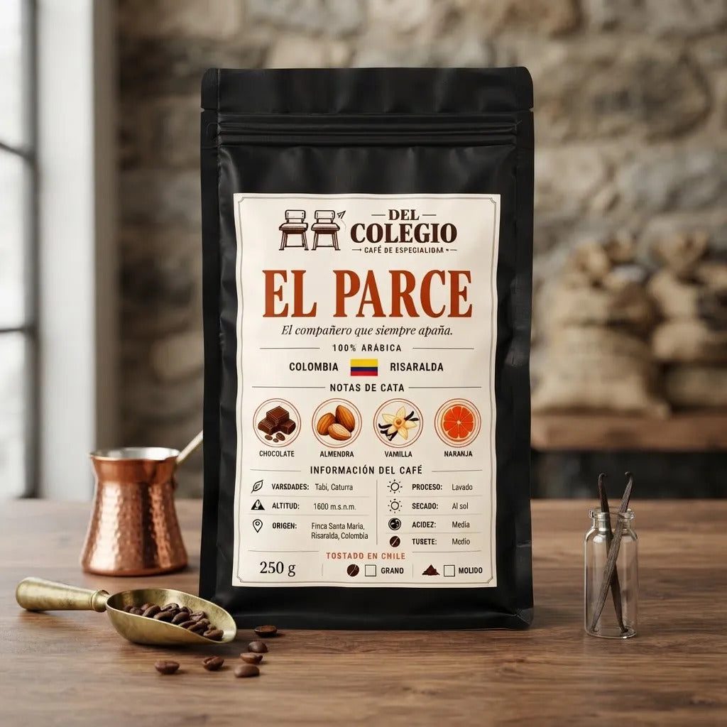 El Parce café de especialidad Colombia 250 g - foto real 2