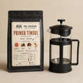 Primer Timbre — Café de especialidad 250 g + Prensa Francesa 600 ml